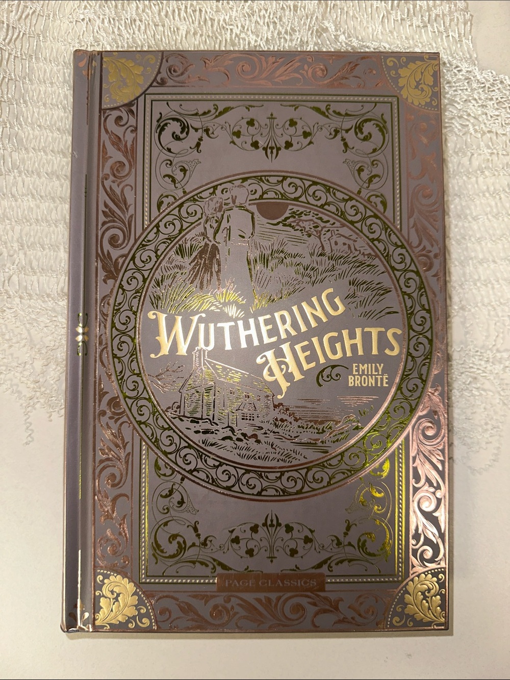 Wuthering Heights by Emily Brontë Hardcover Book
